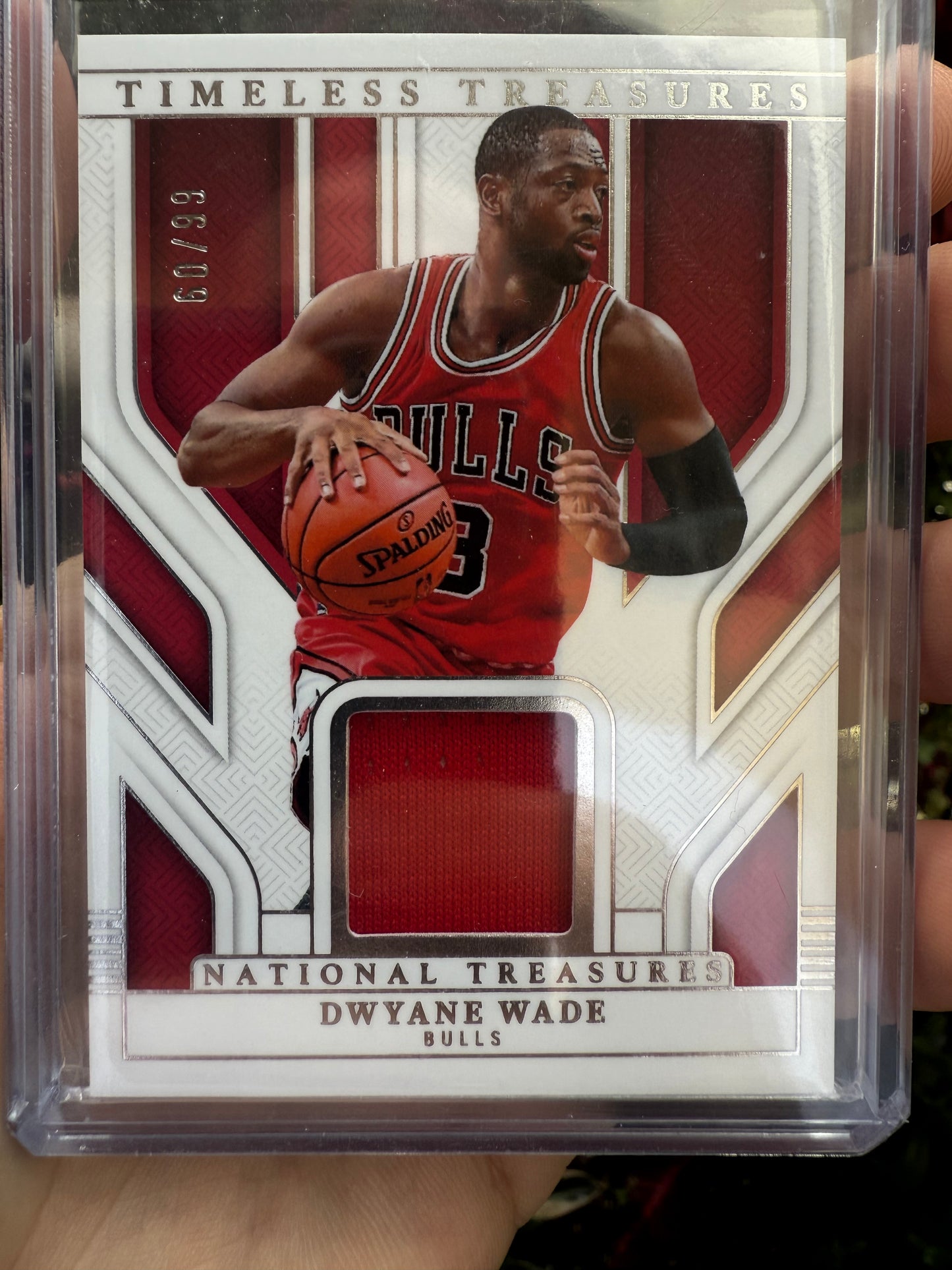 2024-2025 Dwayne Wade National Treasures Timeless Treasures Jersey Patch