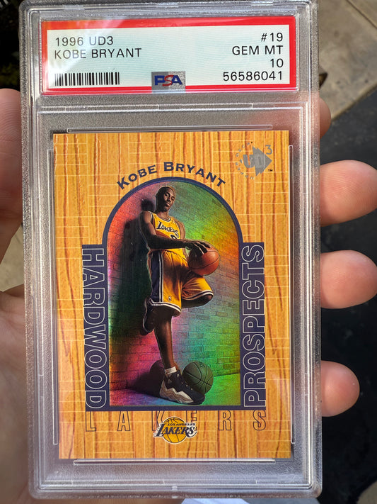 1996- 1997 Kobe Bryant Rookie UD3 PSA 10