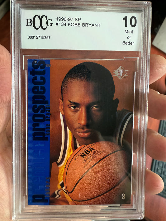 Kobe Bryant 1996-97 SP #134 Rookie PSA 10