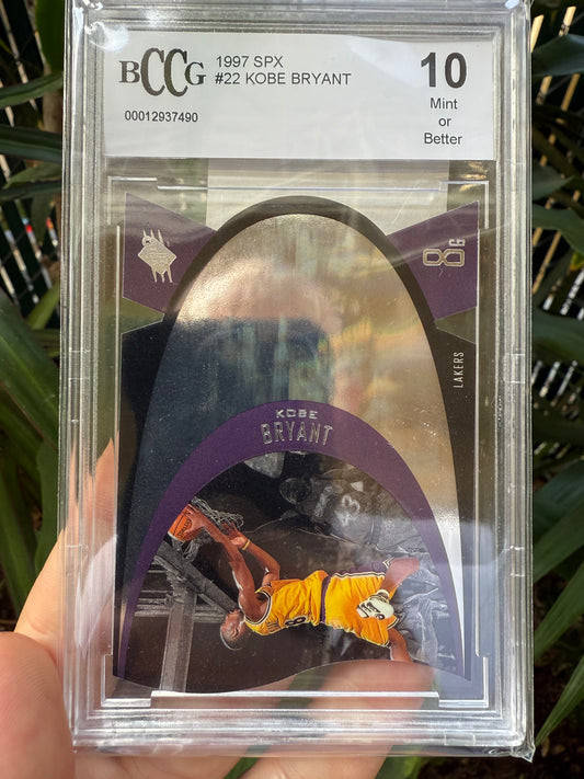 1997 SPX Kobe Bryant Gem 10